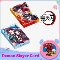 2023 Newest Little Dino Demon Slayer Collection Card Iron Box Nezuko Kimetsu No Yaiba Japanese Anime Booster Box TCG Hobby Gift