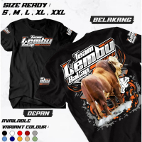 mmmkaos - Kaos Team Lembu Balap / Kaos Sapi Balap / Cotton 24s PREMIUM - Kaos Distro Premium - Kekin