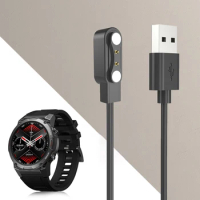 Magnetic Smart Watch Charging Cable Stable Charging USB 2 Pin Charging Cord Smart Bracelet Charging Cable for Zeblaze Vibe 7 Pro