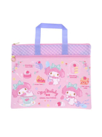กระเป๋าใส่เอกสาร A4 2-Zipper My Melody สีหลากสี