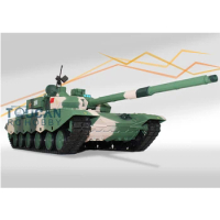 Henglong 2.4G Radio Control 1/16 Scale Chinese 99A RTR RC Tanks Model 3899A War Tanks Toys Model 7.0 Plastic Version