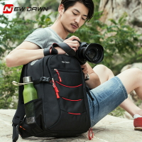 攝影包 專業單反相機包適用于佳能尼康攝影包雙肩大容量背包15.6寸電腦包 文藝男女