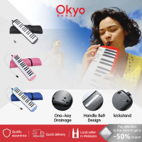 32 Keys Melodica Piano Keyboard Style Musical Instrument Harmonica Mouth Organ with Carrying Bag