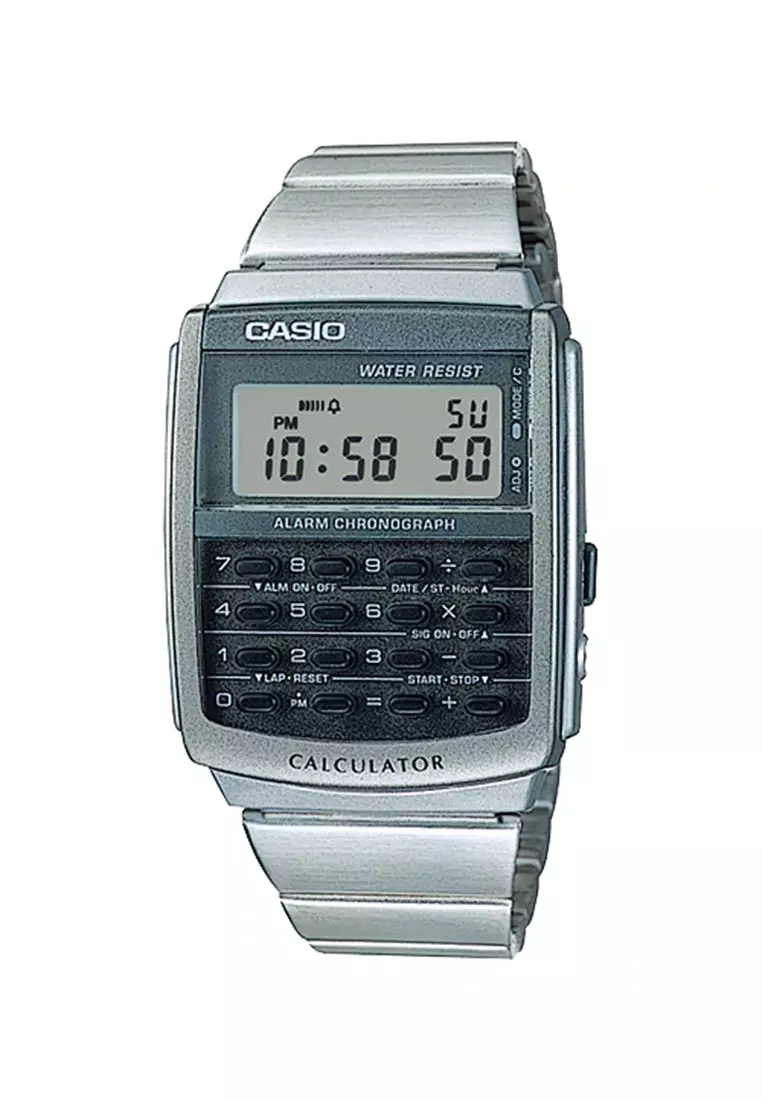 Calculator digital watch hot sale