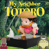 FGttr Figure Tonari no Totoro Mei Kusakabe Cute Girl Kids Playing with Shiro Action Figur Figurine G