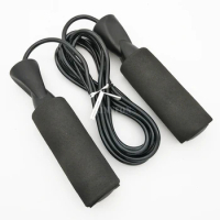 100Pcs/Lot 3M Bearing Skip Rope Adjustable Boxing Skipping Sport Jump Ropes Gym Exercise Fitness Equipment With Anti-slip Foam