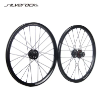 SILVEROCK TL-21 Alloy Bicycle Wheels 20in 406 18in 355 GRAVEL Disc Brake Tubeless Fat Rim for Birdy 