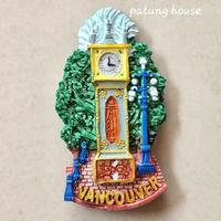 Fridge Magnet Tempelan Kulkas Souvenir Negara Kanada Canada Vancouver CA005 005 Multicolour