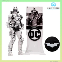 Mcfarlane Hazmat Suit Batman Fgiure Dc Multiverse Sketch Batman Mts Exclusive Action Figures Model Collection Figurine Toy Gifts