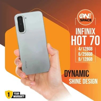 Infinix Hot 70 4/128 8/128 6/256 RAM 4GB 6GB 8GB ROM 128GB 256GB HP Android 8/128GB Silver