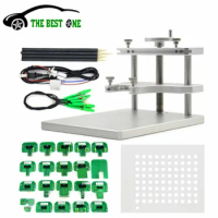 Metal LED BDM FRAME Stainless Steel With 22pcs Adapters BDM Probe Bracket Stand for KESS Ktag ECU Programmer Chip Tuning Tool