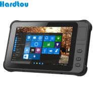 Hardtou Rugged Tablet 7 Inch Windows10 pro Industrial PC 1000 Nits 4GLTE 1D/2D Barcode Scanne RFID mini PC LT75H