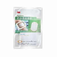{3M}防水透氣敷料(中/大傷口專用) 10*12cm*4片/包(綠0517) *小柚子EC*