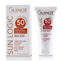維健美 Guinot - 臉部抗衰老防曬霜SPF 50 Sun Logic Age Sun Anti-Ageing Sun Cream For Face SPF 50