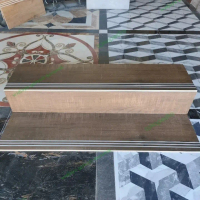 Granit anak tangga motif kayu Legno Wengue P60 L30 T20
