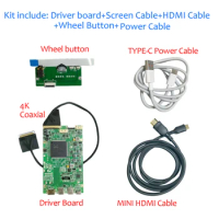 For 15.6 inch 2560x1440 165hz NE156QHM-NY1/2/4/6 N156KME-GNA eDP 40Pin Slim LCD Driver Board Kit 2K TYPE-C MINI HDMI NE160QDM