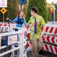 Nick Wilder cos Kostum Crazy Animal City Fox Nick Cosplay Anime Kostum Alat Peraga Kostum Halloween 