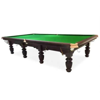 Luxury international standard tournament 12 ft snooker table, solid snooker table for sale