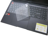 【Ezstick】ASUS VivoBook S15 M3502 M3502QA 奈米銀抗菌TPU 鍵盤保護膜(鍵盤膜)