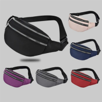 Female's Waist Bag Outdoors Sports Running Gym Portable Large Capacity Practical Waterproof Women's Crossbody Bags