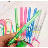 Mainan anak stik lampu pendek nyala lampu kelap kelip lucu murah harga satuan perpcs stick lampu pen