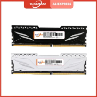 WALRAM memory ram ddr3 4gb 8gb ddr4 ram 16GB 32GB memoria ram 1600 1866 2400 2666 3200MHz Memory Desktop Dimm with Heat Sink