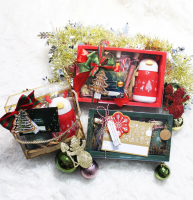 Hampers Parcel Natal Tahun Baru Premium Gift Christmas Edition Flower Pita
