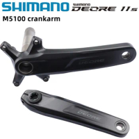 Shimano Deore M5100 Crankarm 170mm 175mm 11 Speed 10s Mountain Bike Bicycle Crankset 96BCD Crank Original Shimano MTB Arm