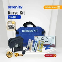 Serenity Nursing Kit SR NK1 | Nursing Kit Lengkap Mahasiswa Kedokteran & Keperawatan NURSING KIT RED