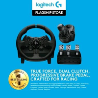 Logitech G923 True Force Wheel Bonus + Logitech Driving Shifter Bundling