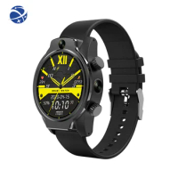 yyhc Rollme S08 Smart Watch for Men IP68 Level 50M Waterproof Dual 8MP Camera 4G LTE GPS Glonass 1.69" IPS 1360mAh Smartwatch An