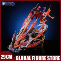 30cm One Piece Anime Figrues Gear 2 Luffy Action Figure Pvc Gk Statue Figurine Model Doll Collection Room Decora Desk Toys Gift