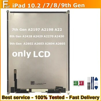 New LCD For iPad 10.2 2019 7th Gen A2197 A2200 For iPad 10.2 8th 2020 A2270 /9th A2602 A2603 LCD Display Digitizer Assembly