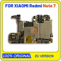 32/64G For Xiaomi Hongmi Redmi Note 7 Motherboard Android Install With Full Chips Tested Well Clean Main Board MI System Updated