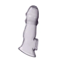 Panties Extensions condom Penis Sleeve Male Enlargement Men Delay Spray clit massager Cock Ring vibrating underwear