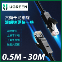 綠聯 - UGREEN - Cat6 六類千兆 Gigabit 網線 (0.5M - 30M) NW102 2米