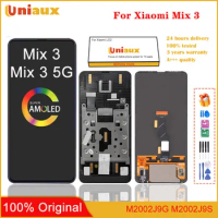 6.39" Original AMOLED For Xiaomi Mi Mix 3 Mix3 LCD M1810E5A Display Touch Screen Digitizer Assembly For Mi Mix3 LCD Display