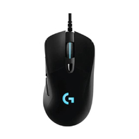 เมาส์เกมมิ่งแบบมีสาย รุ่น G403 Hero RGB 16000 DPI ตั้งค่าได้ 6 ปุ่ม สีดำ