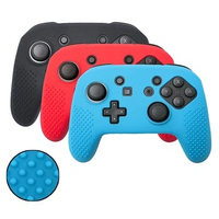 Switch Pro Gamepad Silicone Case Protective Skin Cover Wrap Case Compatible Nintendo Switch Pro Controller Joystick Rubber Cover