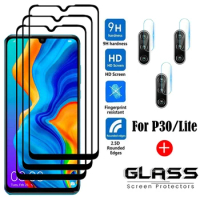 Full Glue Tempered Glass For Huawei P30 Screen Protector Glass For Huawei P30 Lite Camera Film For Huawei P30 Lite