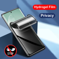 For vivo V27 Pro V29 Lite Y78 Plus 5G Anti Spy Hydrogel Film Full Cover Privacy Soft Screen Protector