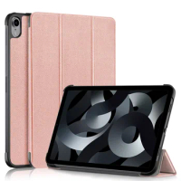 For Apple iPad mini 6 mini6 6th Gen 2021 A2567 A2568 A2569 Case PU Leather Flip Magnetic Buckle Shockproof Stand Tablet Cover