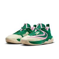 NIKE 籃球鞋 男鞋 運動鞋 包覆 緩震 GIANNIS IMMORTALITY 3 EP 綠粉 DZ7534-300