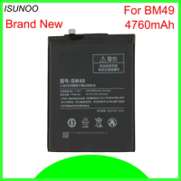 5pcs/lot BM49 Battery 4760mAh For Xiaomi Mi Max Mobile Phone Battery Bateria