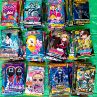 PROMO 12 Sachet DG Mainan Kartu Motif Among Boboi Pokemon Naruto FF ML