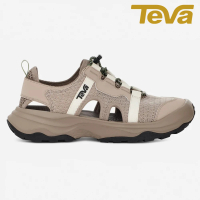 【TEVA】Out Flow CT 女 護趾水路機能涼鞋拖鞋/雨鞋/水鞋 羽毛灰/沙漠灰褐色(TV1134364FGDT)
