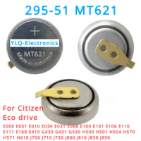 1pcs/lot MT621 295-5100 MT-621 295 5100 Citizen Eco Drive Watch Battery Capacitor For Citizen EcoDrive H504 E100