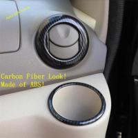 Side Front Cup Holder Water Bottle Drinks Ring Cover Trim Fit For Nissan NV200 / Evalia 2015 - 2019 Interior Accessories