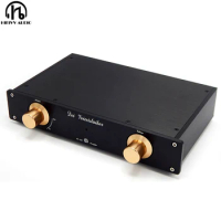 HIFI MBL6010D MBL6010 Stage Amplifier Hi End Audio Stereo Preamplifier AD797 JRC5534 OP AMP Attenuator Vacuum tube Macintosh