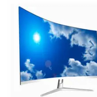 27" 32" 2K White Curved Monitor PC 144Hz/165Hz HD Gaming Computer 1920×1080 curved panel display HDMI Interface